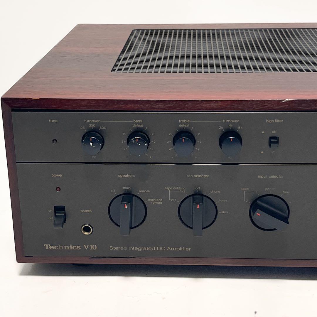 通電確認済み Technics プリメインアンプ SU-V10 松下電器