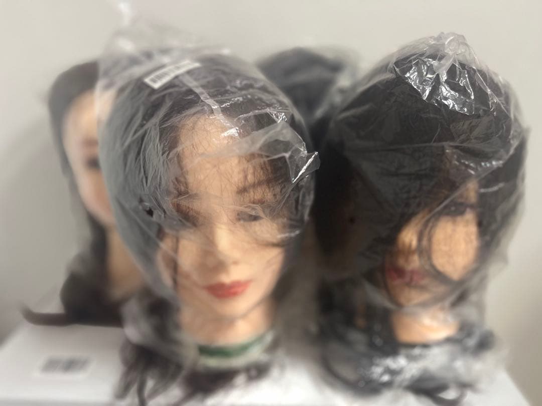 新品 美容師国家試験　4体セット カットウィッグ カットマネキン