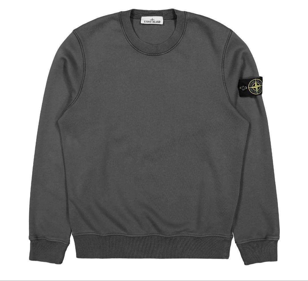STONE  ストーンアイランド スウェット ダークグレー L