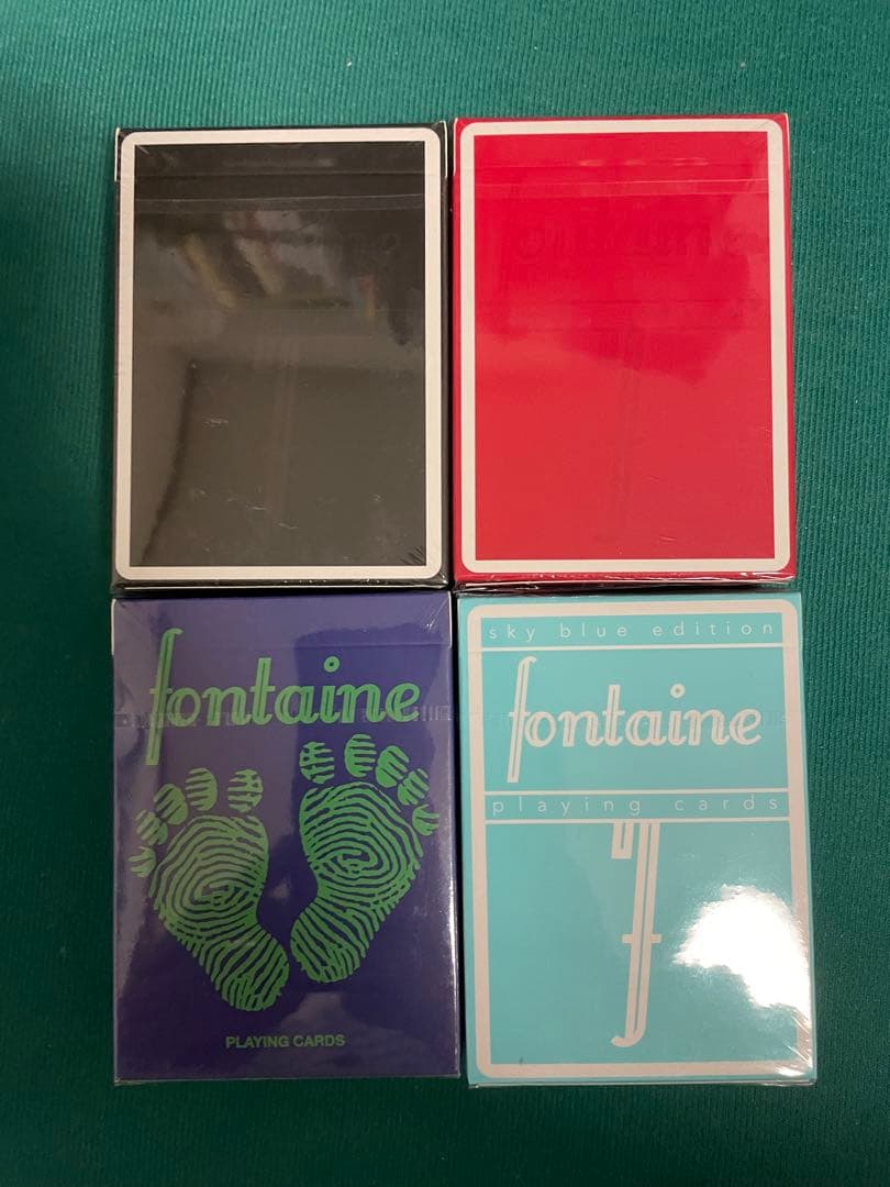 Fontaine（Undercover2種類、スカイブルー、サムプリント）