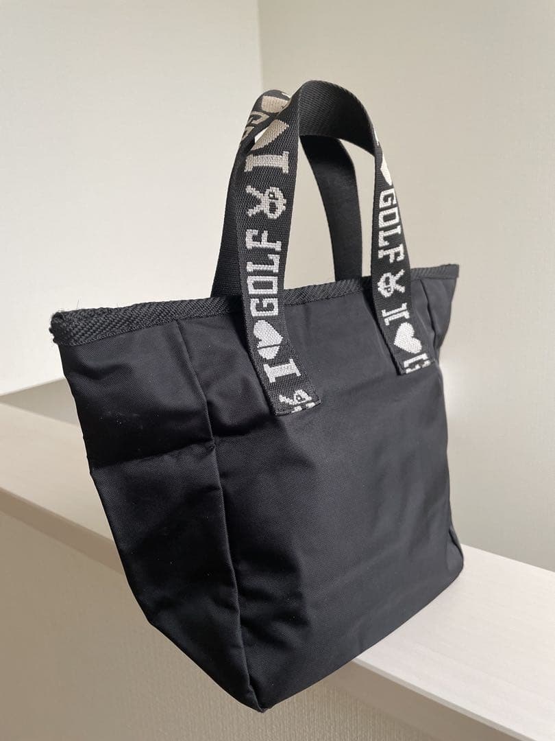 パーリーゲイツ PEARLY GATES カートバッグ トートバッグ 黒