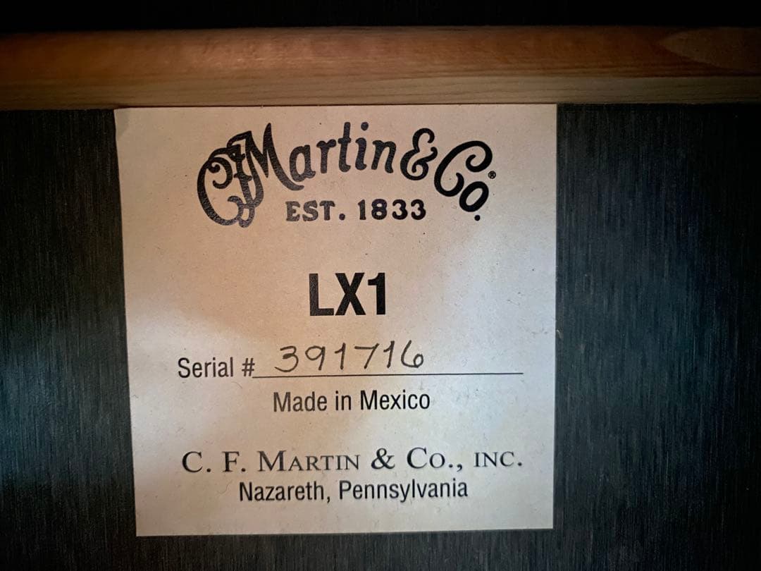 【どん】Martin(マーティン) Little Martin LX1