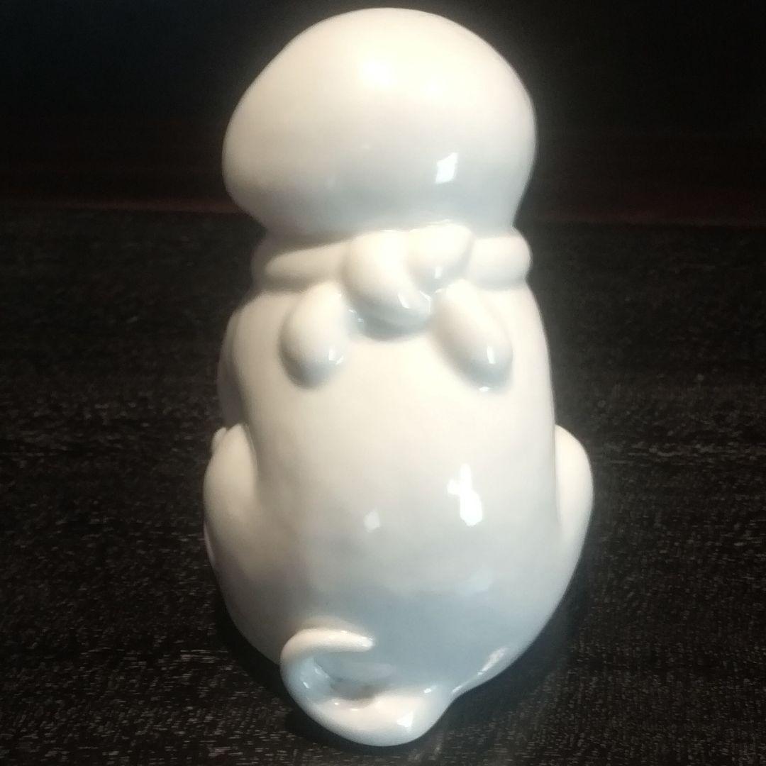 海を渡り、英国で百年以上座り続けた仔犬B正面！明治～大正期 平戸焼古伊万里九谷猫