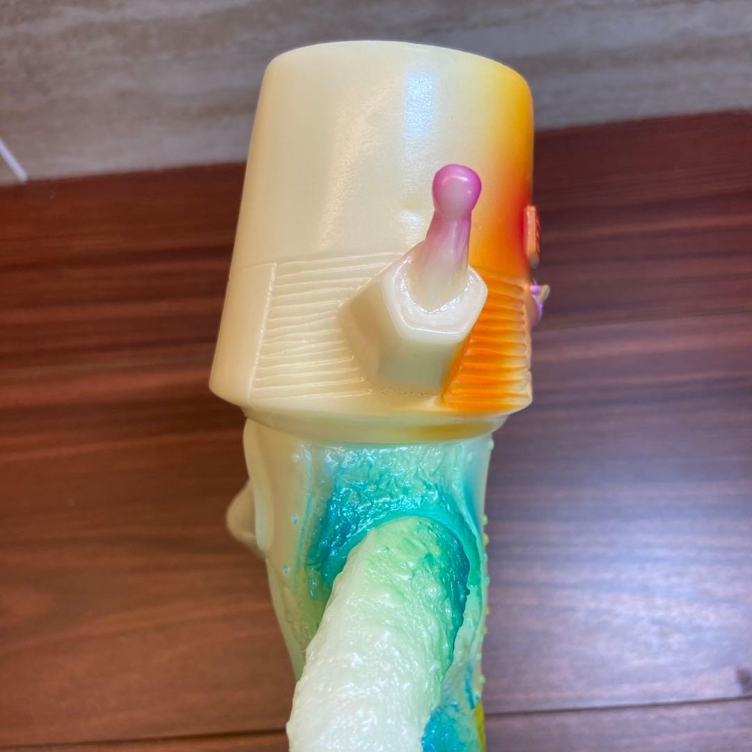 エレガブ ドクロ太郎 怪獣シリーズ パペット星人 ソフビ 5370