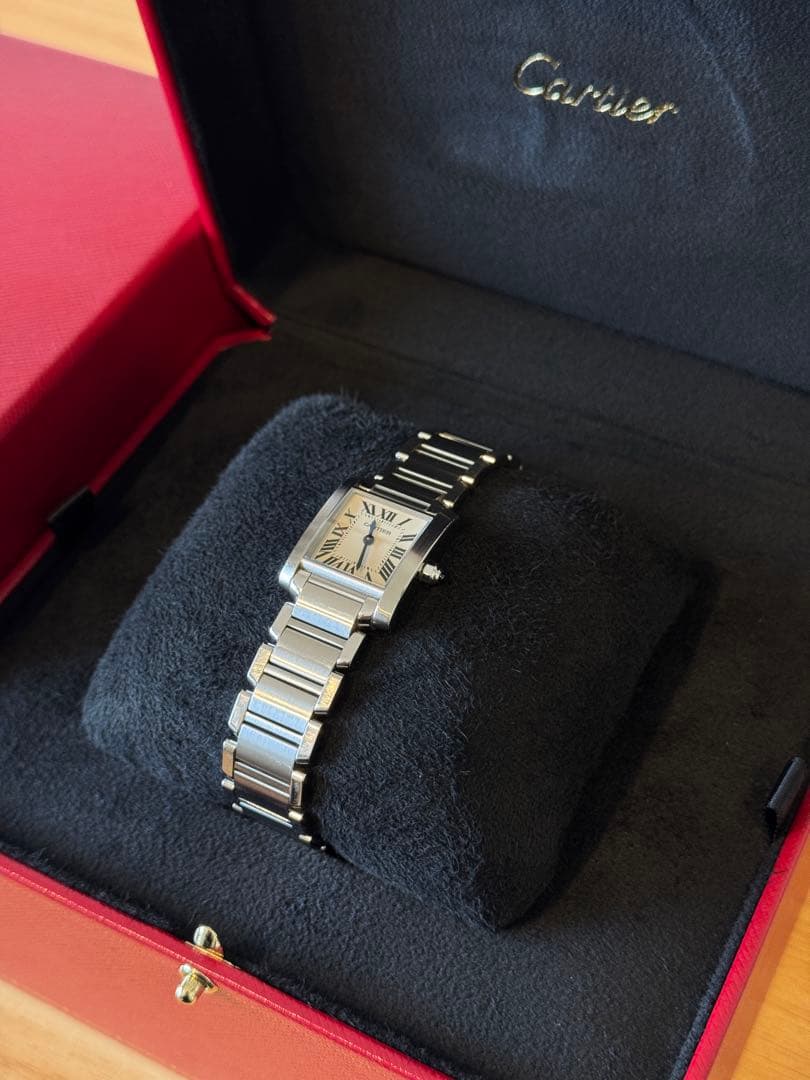 【Cartier（カルティエ）タンクフランセーズ SM クォーツ】