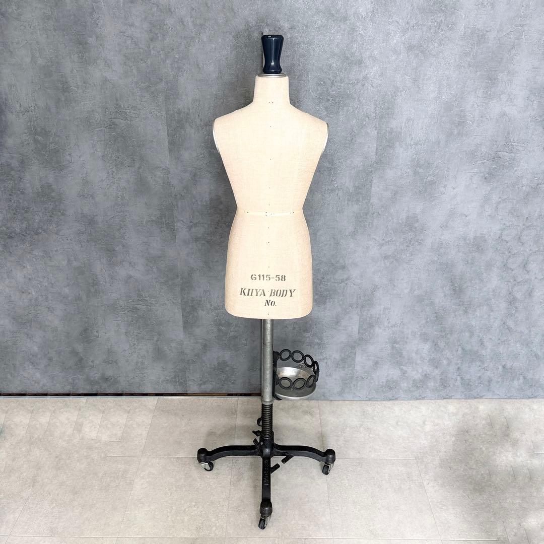 【希少】東京キイヤ トルソー G115-58キャスター 受け皿付き ジュニア