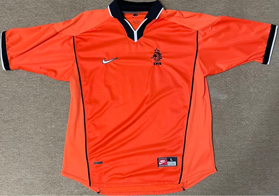 サッカー　ユニフォーム　1998 オランダ代表　Nike Lサイズ