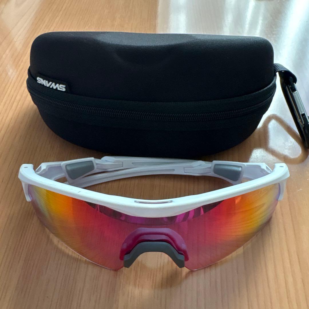 SWANS サングラス ケース付き　野球　ランニング　マラソン　ゴルフ