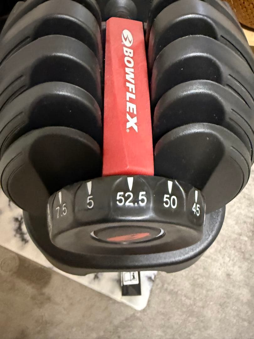 引き取り限定　ボウフレックス可変式ダンベルとベンチ