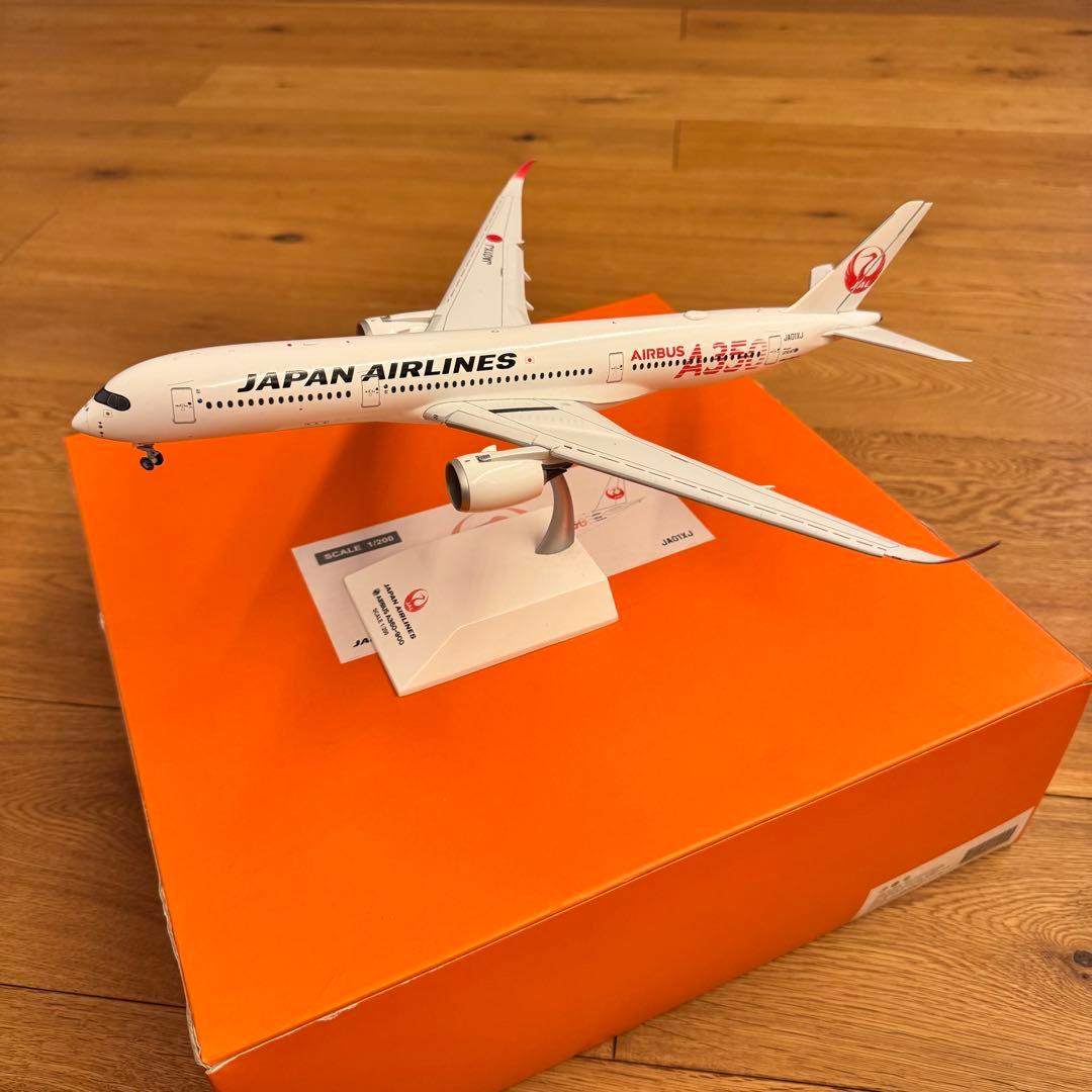 航空模型 JAL 日本航空 エアバス A350-900 1/200 ダイキャスト