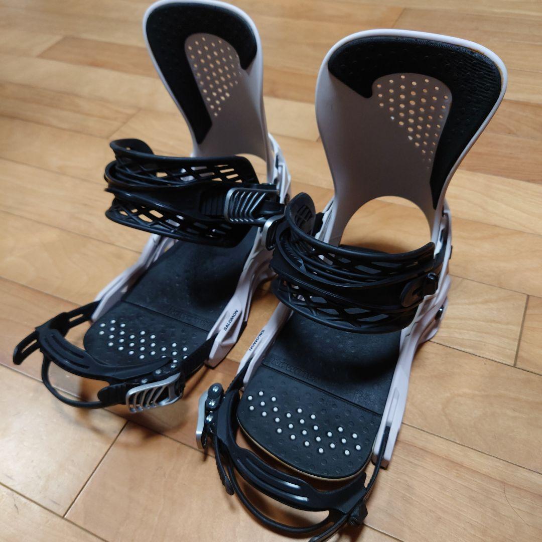 SALOMON HOLOGRAM スノーボードビンディング Lilac Ash