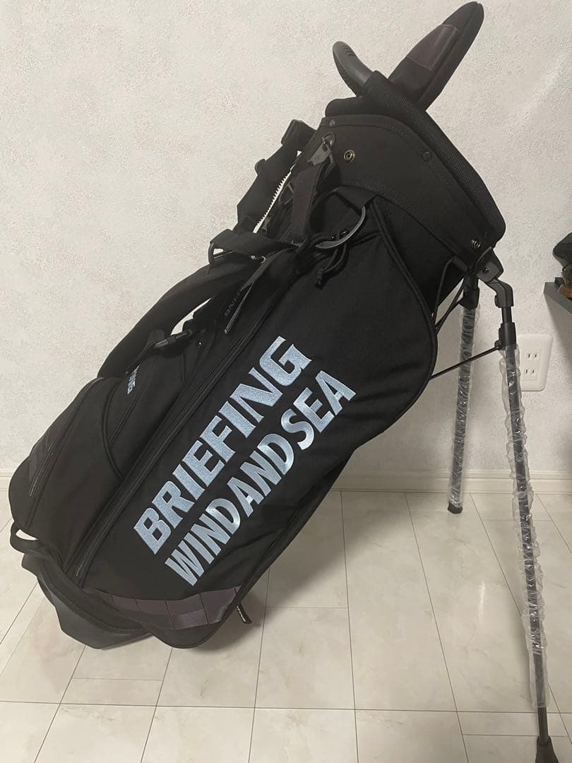 BRIEFING×WIND AND SEA キャディバック ドライバーヘッドカバ