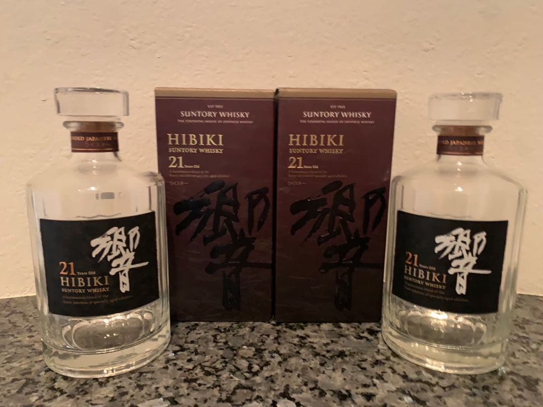 響 ２１ 空き瓶