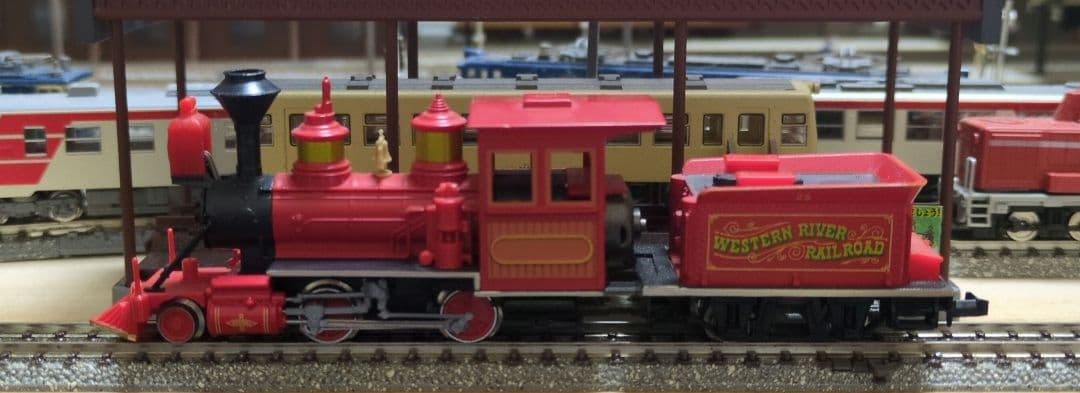 鉄道模型 ウエスタンリバーレ―ルロードセット