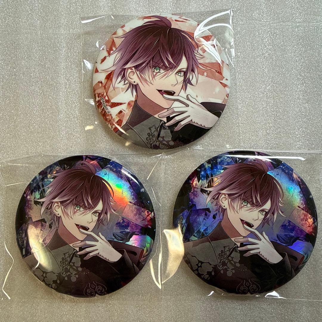 死の祝祭 ホロ 缶バッジ 逆巻 アヤト DIABOLIK LOVERS