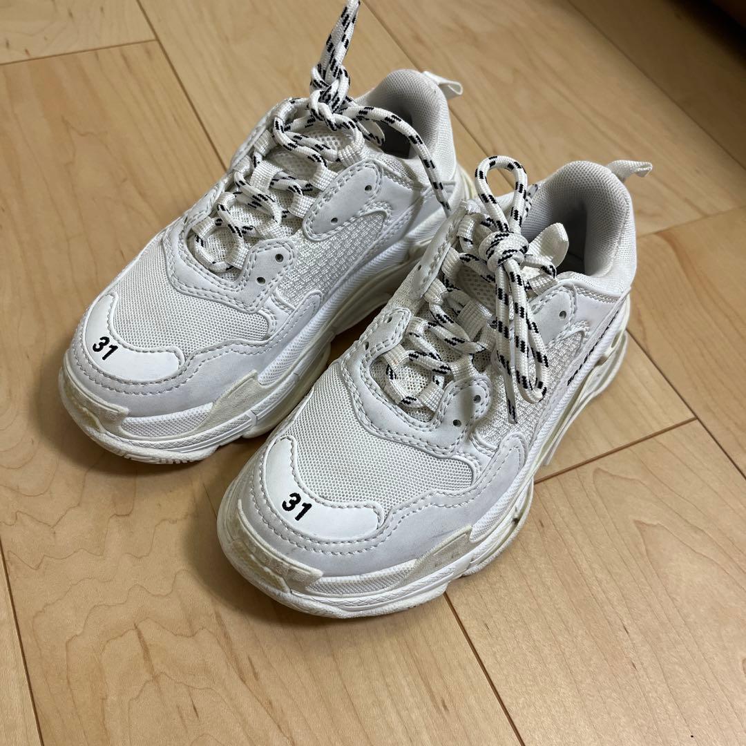 BALENCIAGA トリプルS スニーカー 31 18.5㌢