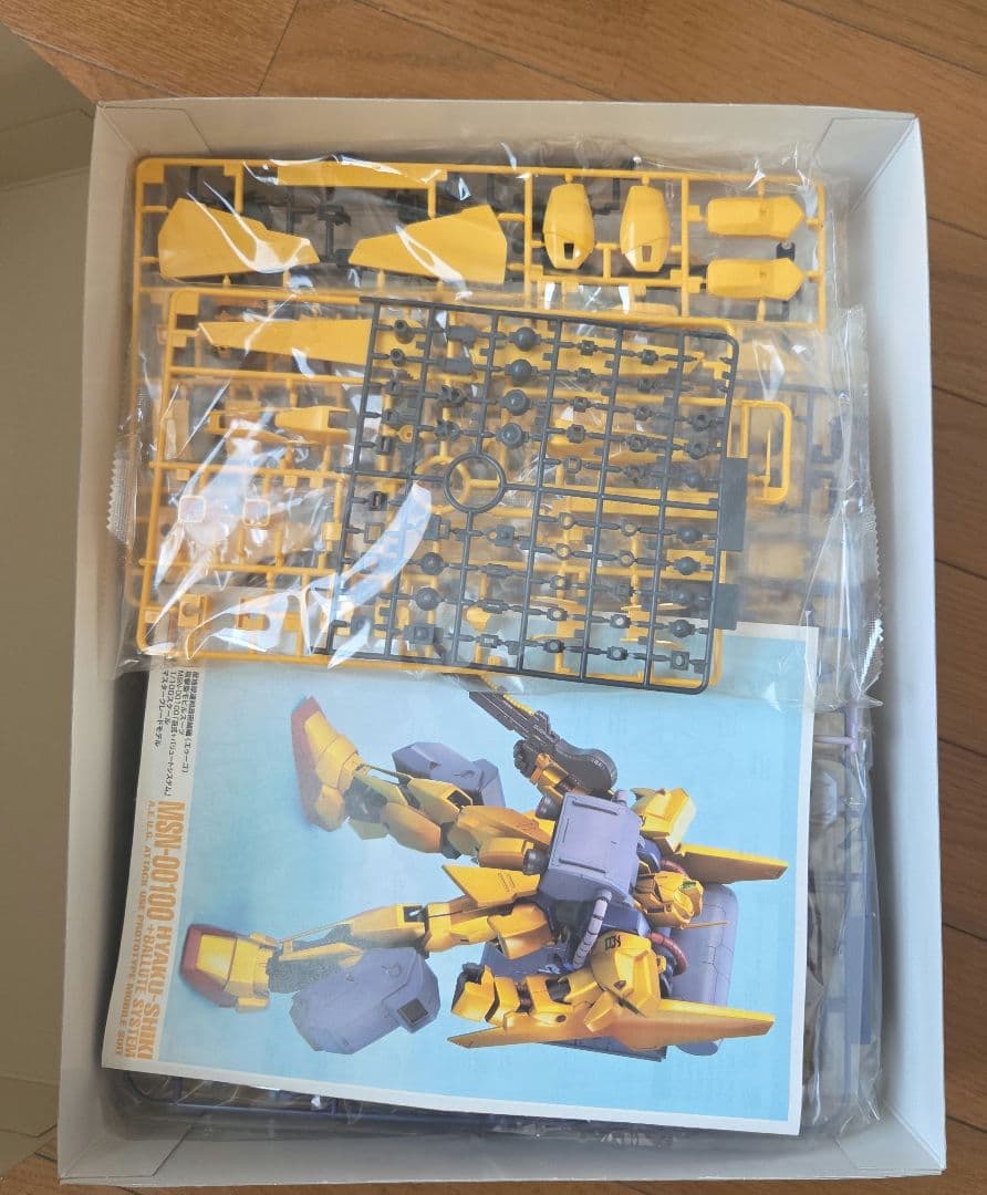 希少！旧キットバンダイ MG MSN-00100 百式+バリュートシステム