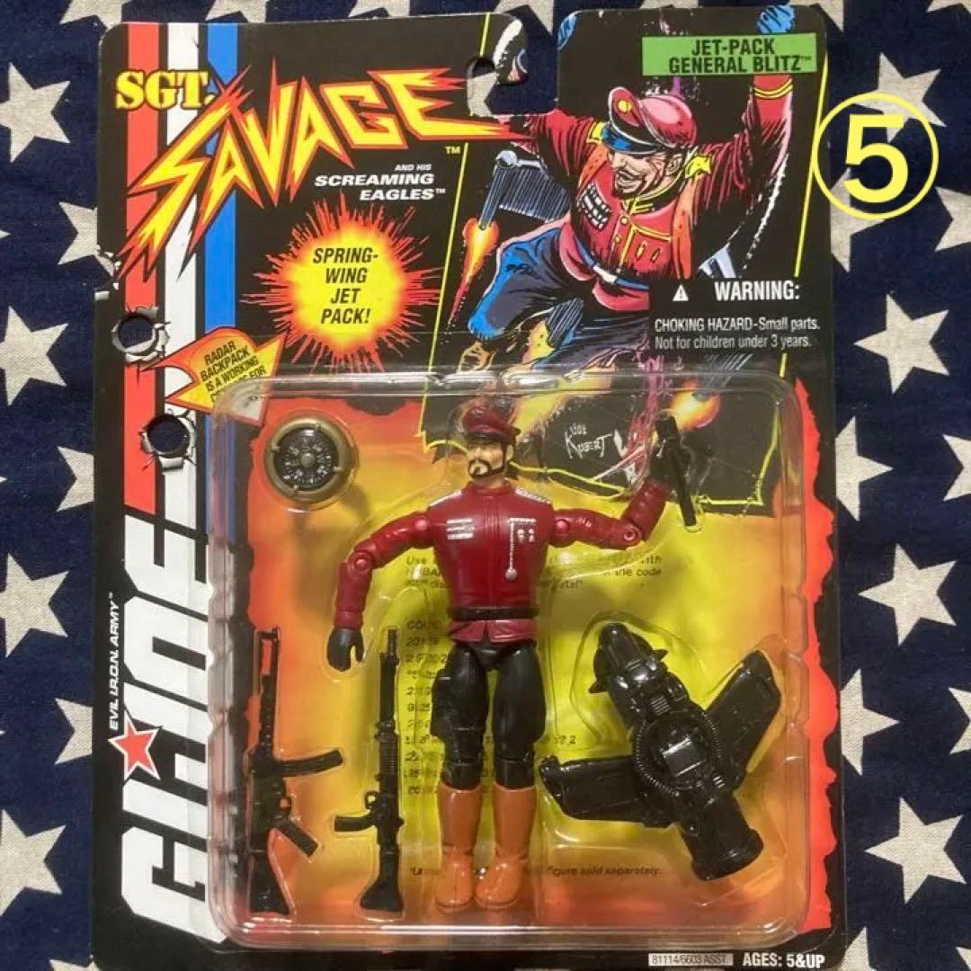 GI-JOE TVアニメSGT. SAVAGEシリーズ2 全5体セット