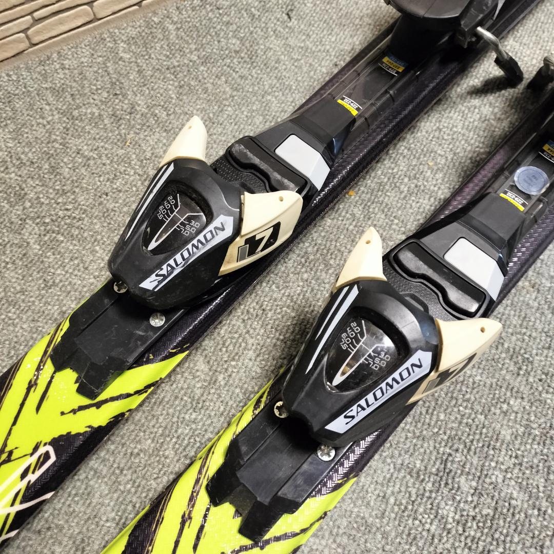 サロモン ジュニア スキーセット 130cm ポール付