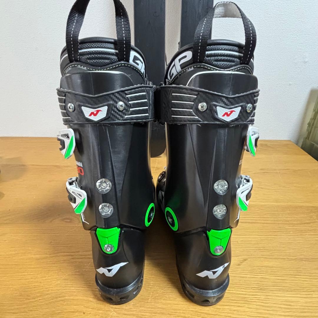 メンズ　ショートスキー　ファンスキーセット　elan 25/25.5cmブーツ付