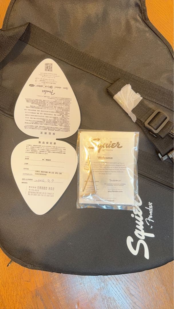 【美品】Squier Mustang California Blue