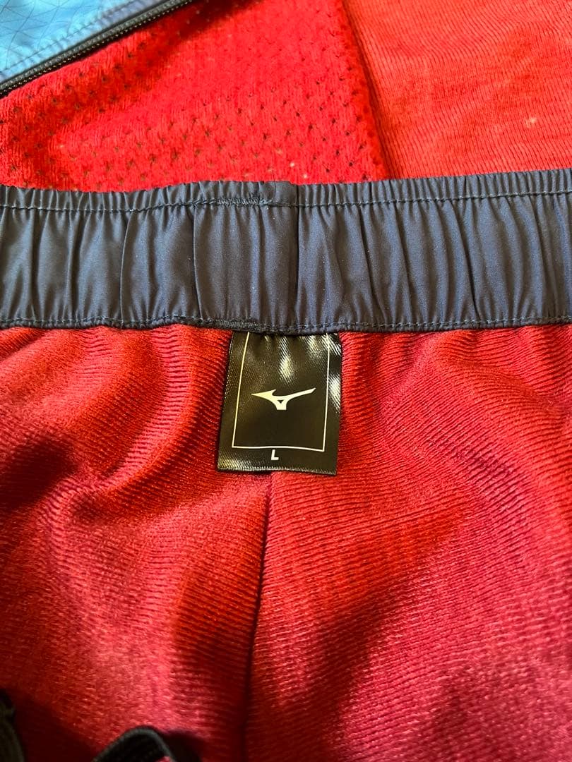 Mizuno カモフラージュ　ウインドブレーカー上下セット