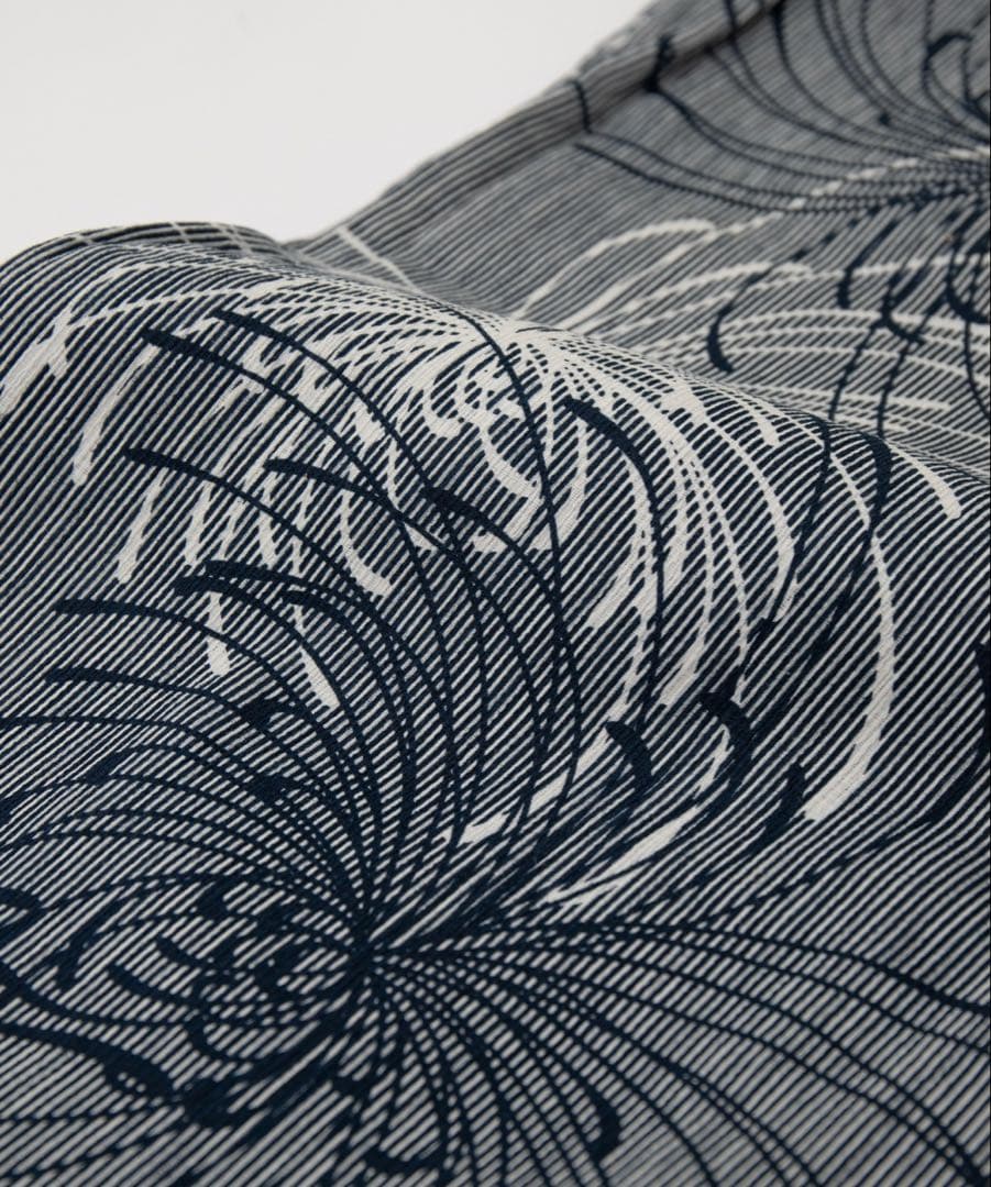 ゆかた館グレース花柄 浴衣・帯・下駄セット