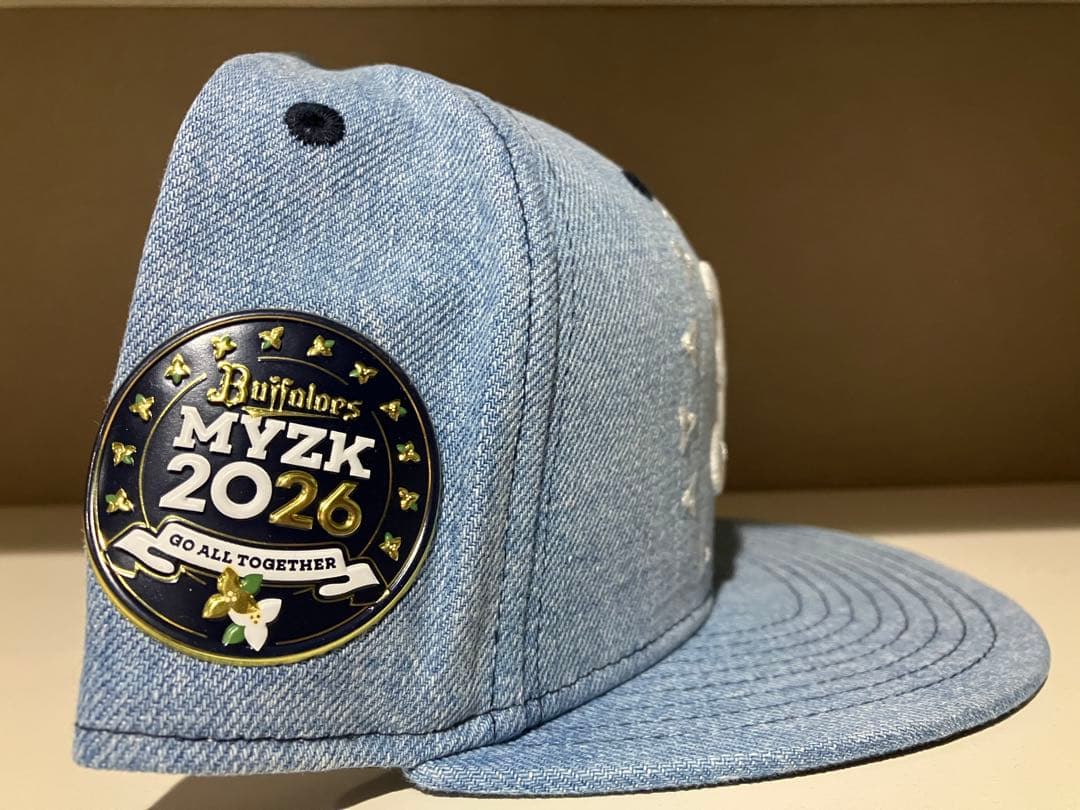 【限定・希少・新品未着用】オリックス 宮崎キャンプ キャップ2026 水色、冊子