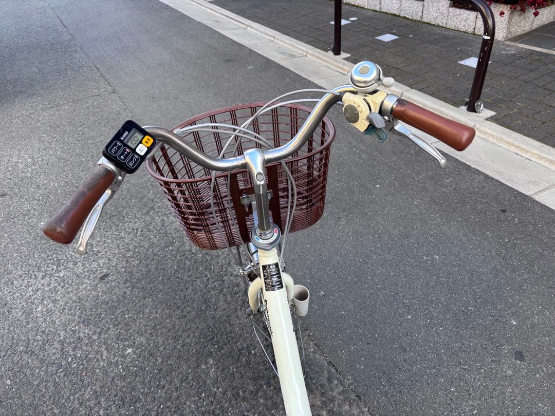 Panasonic mini電動アシスト自転車 アイボリー