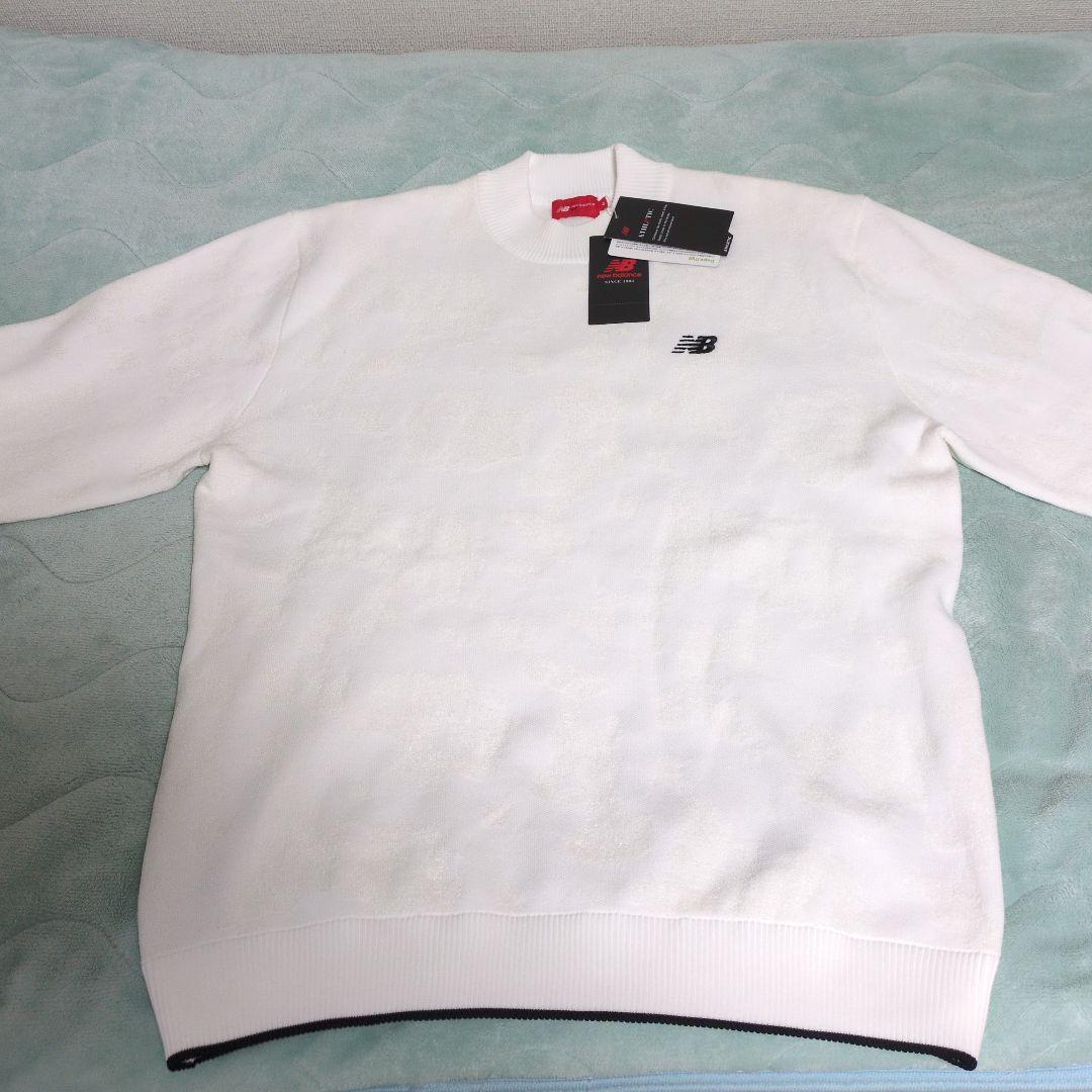 New Balance ホワイトセーター クルーネック