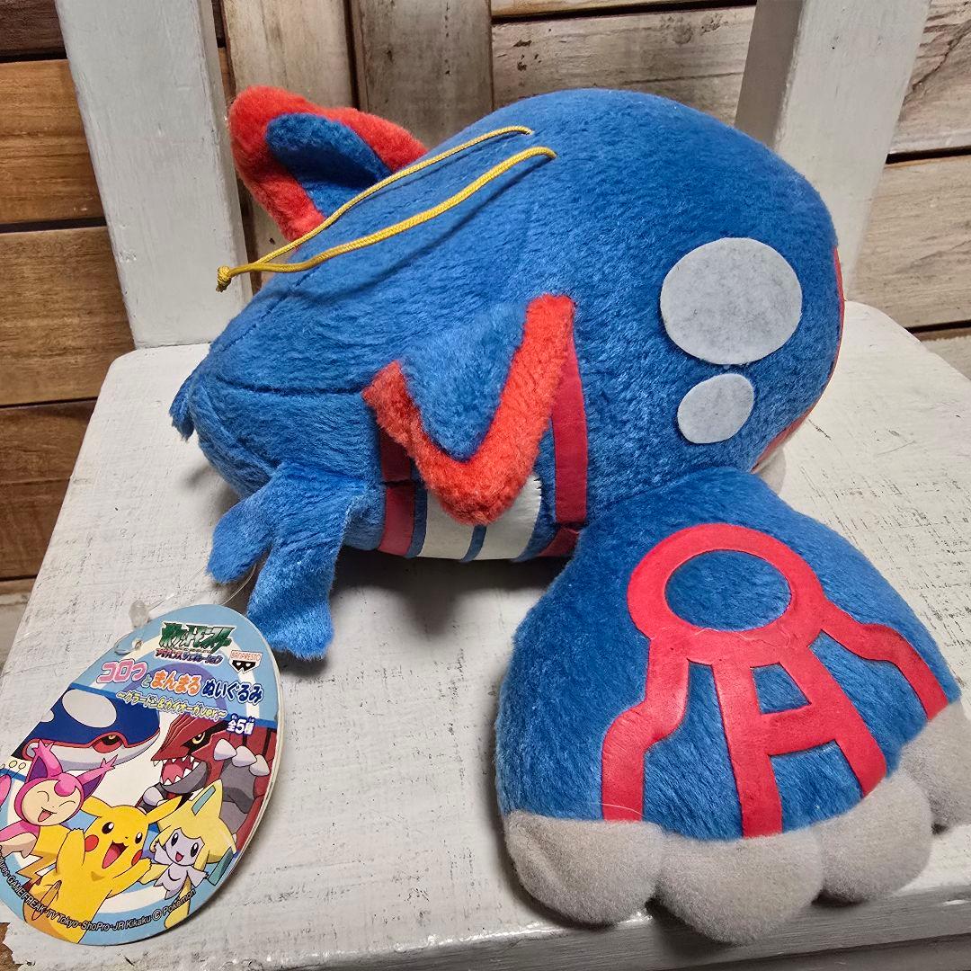 ポケモン コロっとまんまる ぬいぐるみ カイオーガ ドール 紙タグ有り 希少