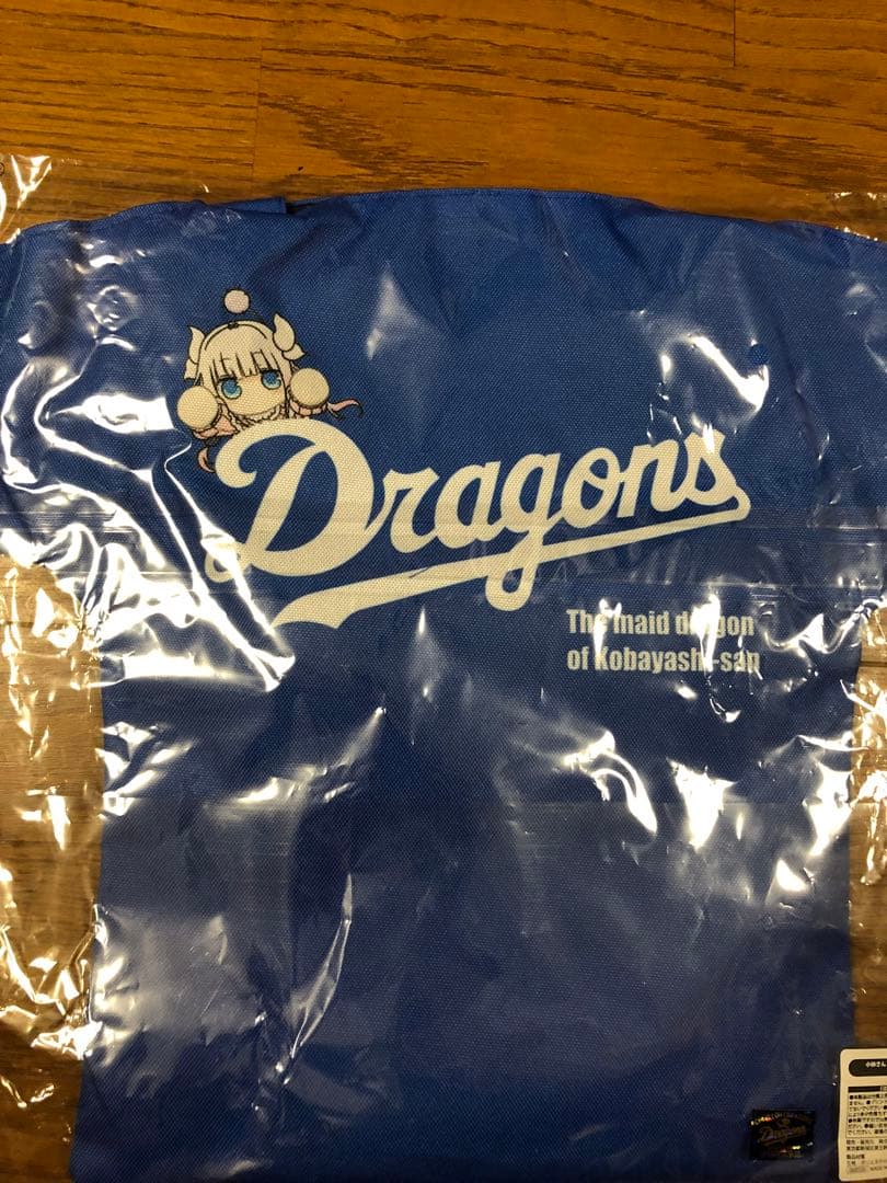 小林さんちのメイドラゴン　中日ドラゴンズコラボバッグとマフラータオルセット