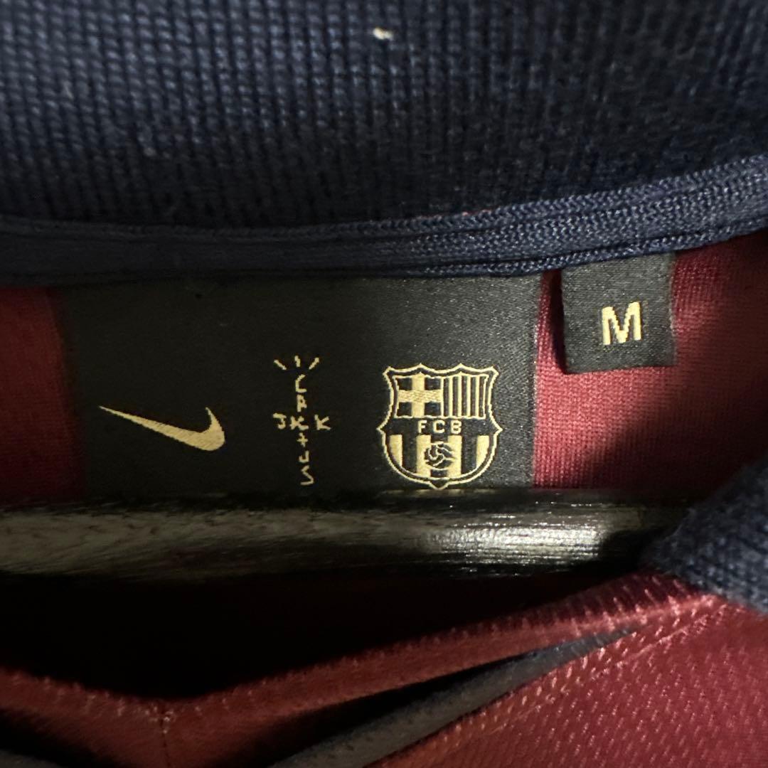 Nike Travis Scott FC Barcelona コラボシャツ