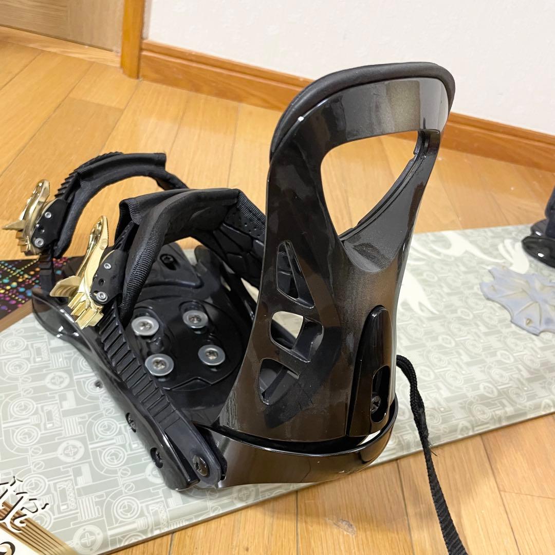 【使用回数２回】イエローバス ビンディング 157cm スノーボード ２点セット