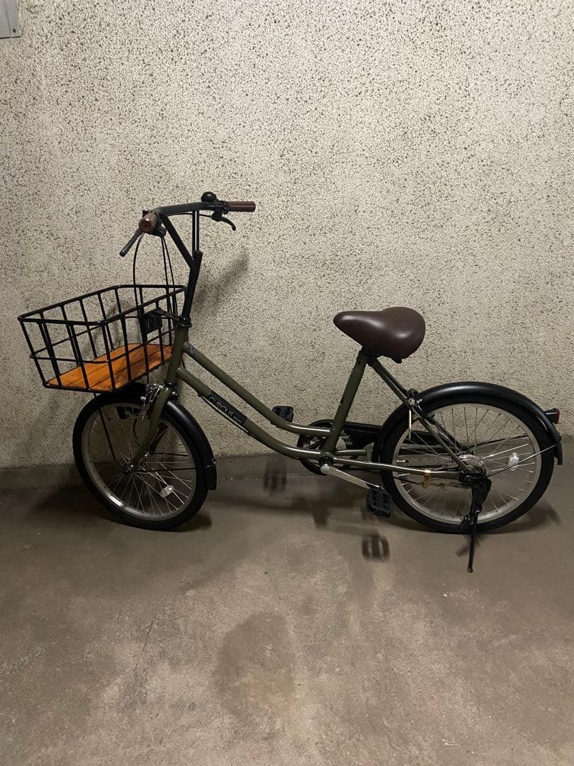 [引き取り限定] オリーブグリーン シティサイクル