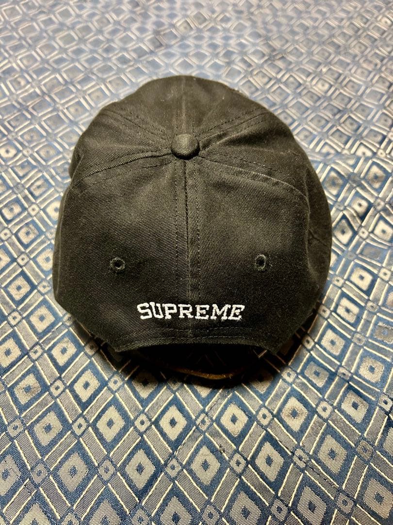 Supreme Sロゴ キャップ USA製 旧モデル ダメージあり