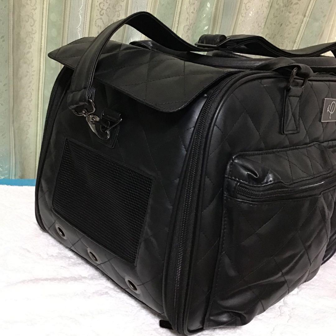 Petique The Lux 高級ペットキャリー 黒