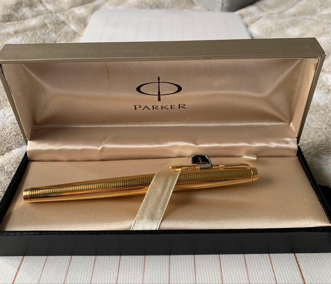 Parker（パーカー）75 ゴールド 万年筆 14K