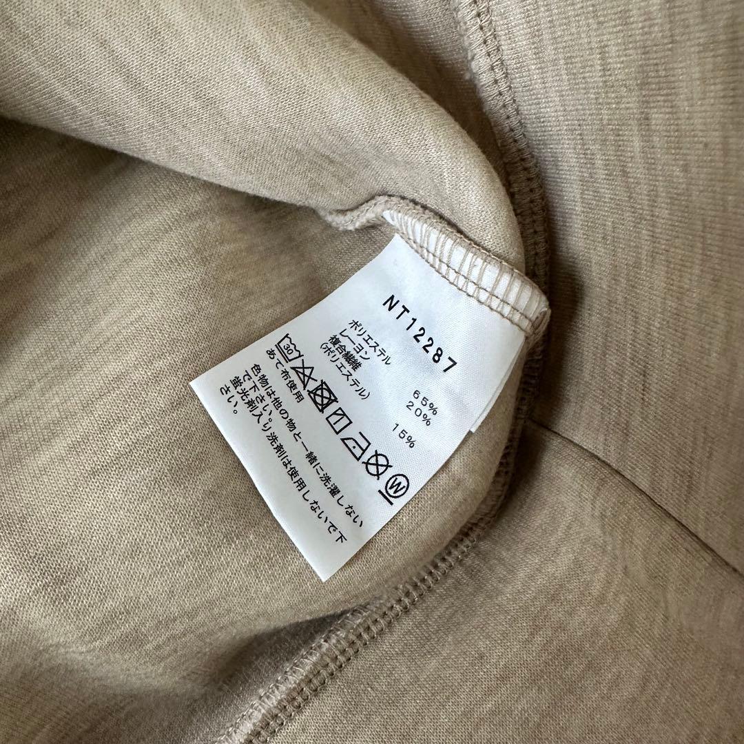 美品　THE NORTH FACE ベージュ トレーナー　M