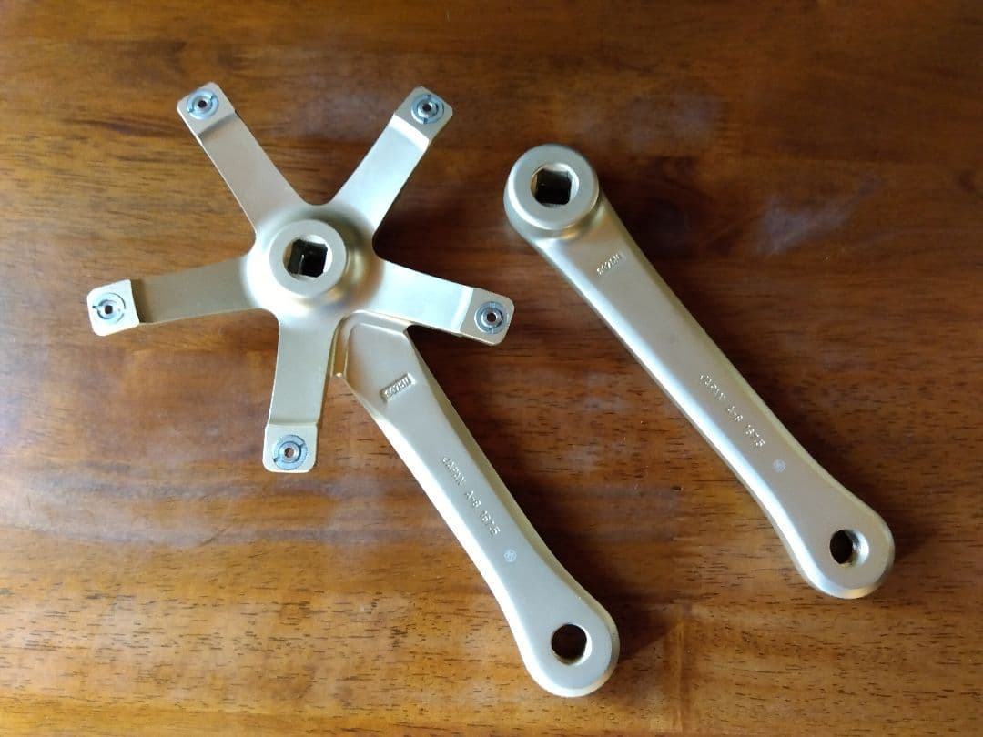 Sugino　スギノ　グランドマイティ　競輪　ピストクランク　167.5　njs