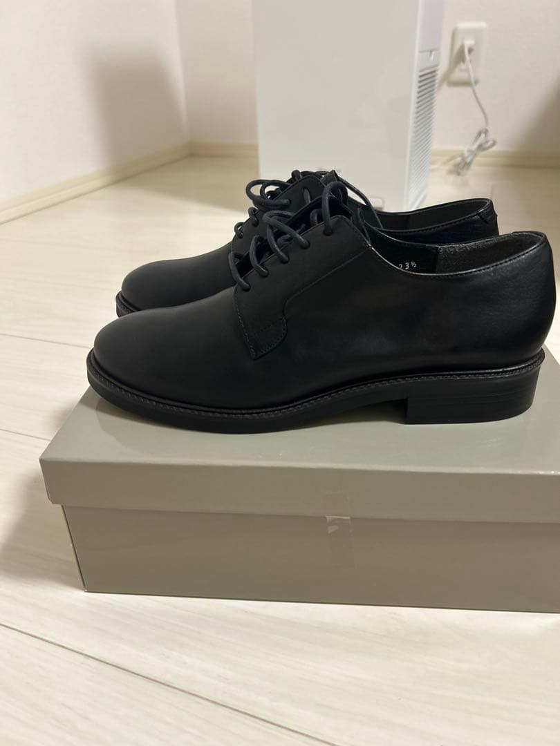 MARGARET HOWELL レースアップシューズ ブラック