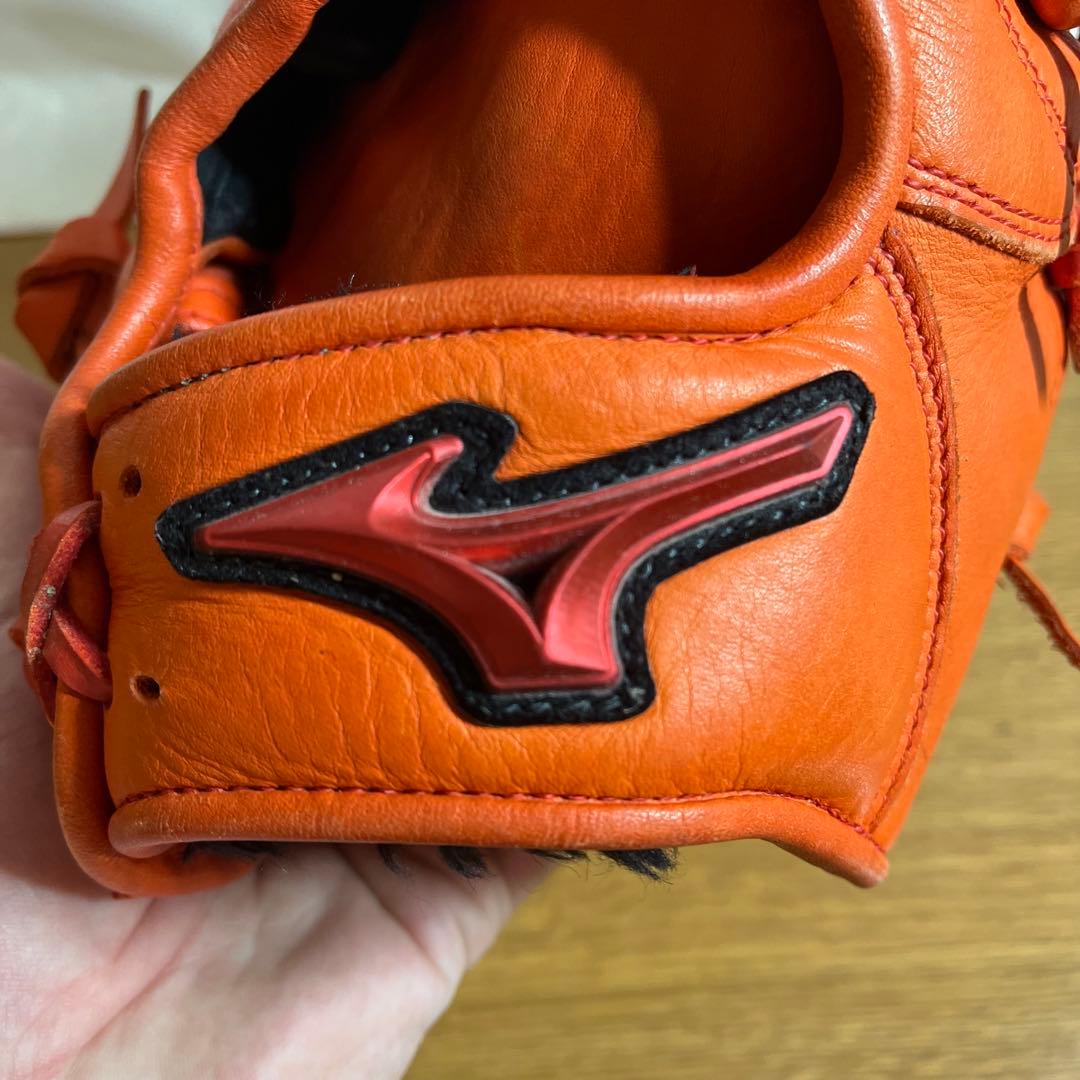 ミズノ WILD DRIVE 一般軟式 グローブ グラブ オレンジ 外野用 美品