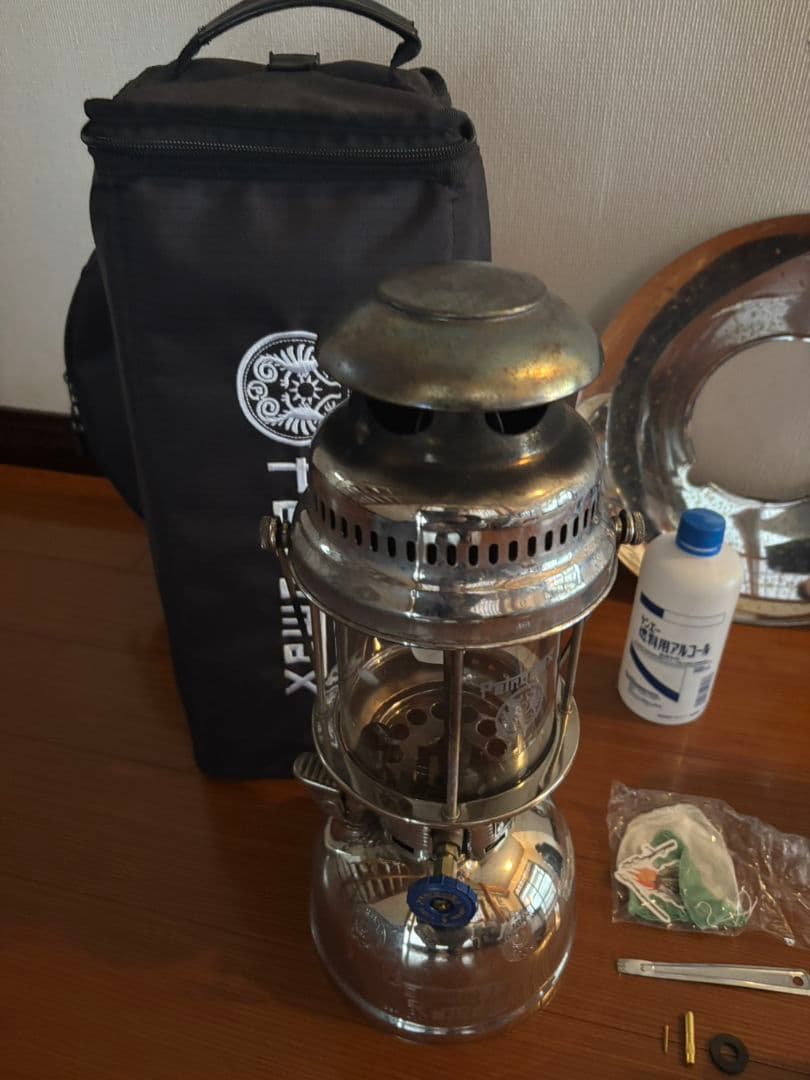 Petromax HK500 ランタン、リフレクター、収納ケース付