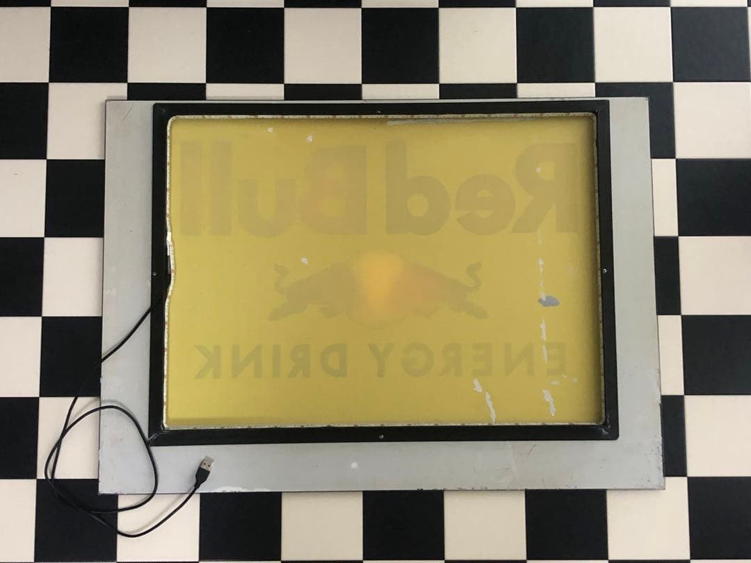 レッドブル　電飾　アメリカン雑貨・看板
