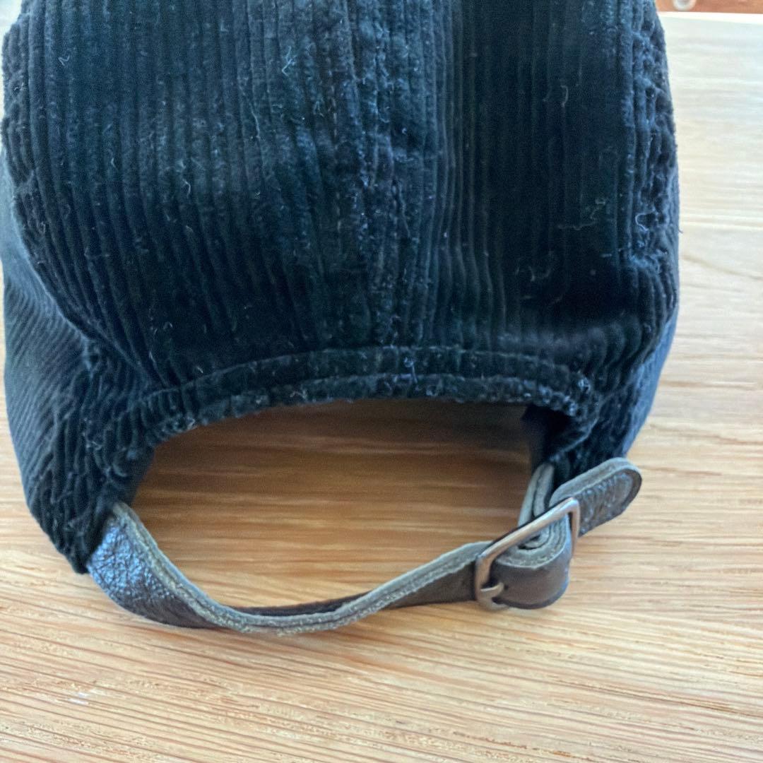 Supreme コーデュロイ ブラックキャップ