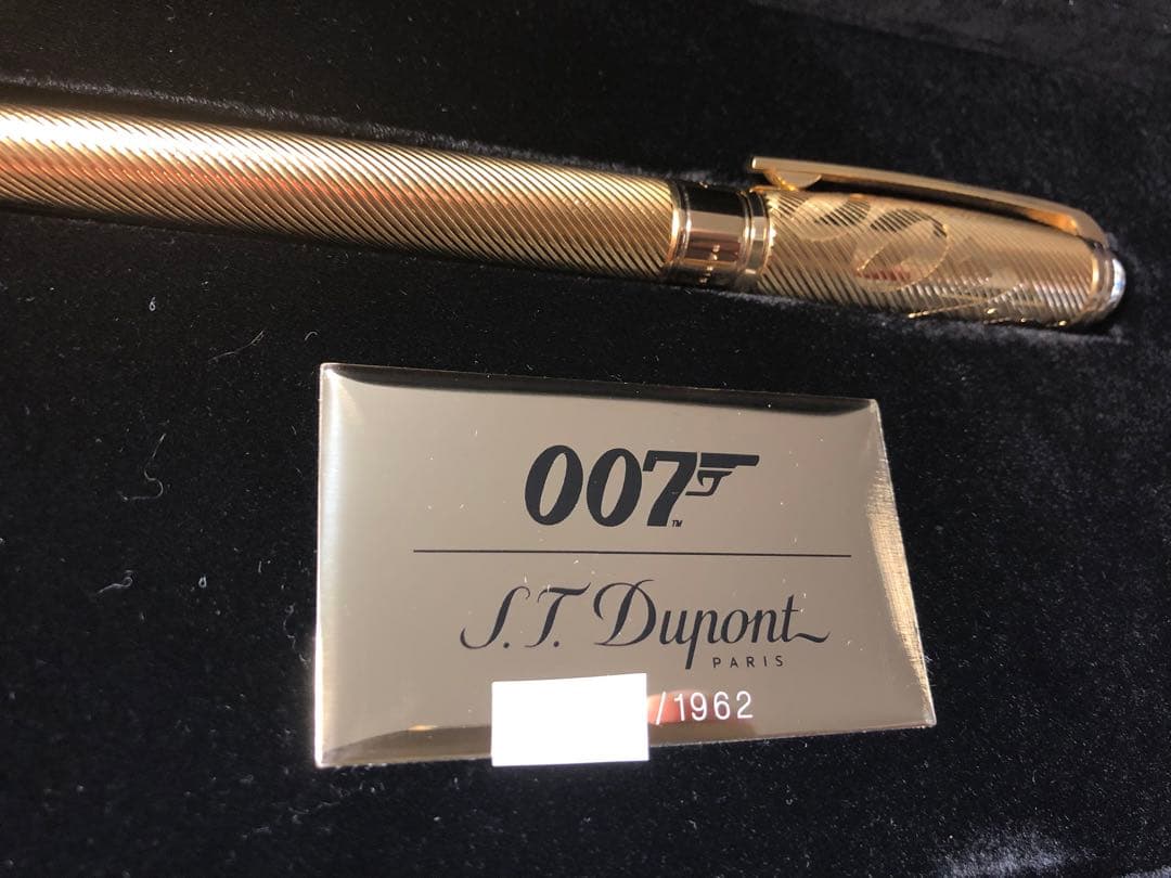 007 ジェームズボンド ST.DUPON 1962本限定万年筆　逸品