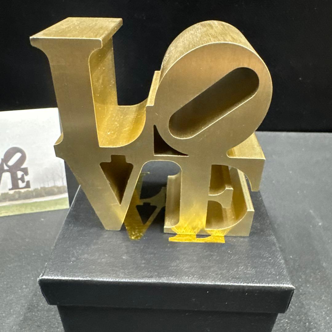 ロバート・インディアナLOVE　ペーパーウェイト　Robert Indiana
