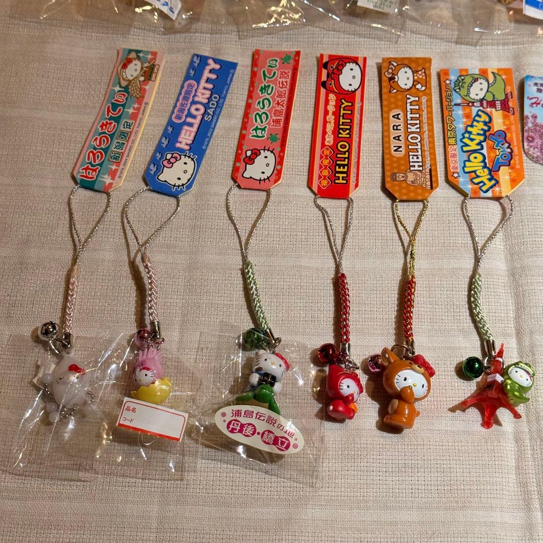 【希少】ご当地 キティ 根付け ストラップ 27点　まとめ