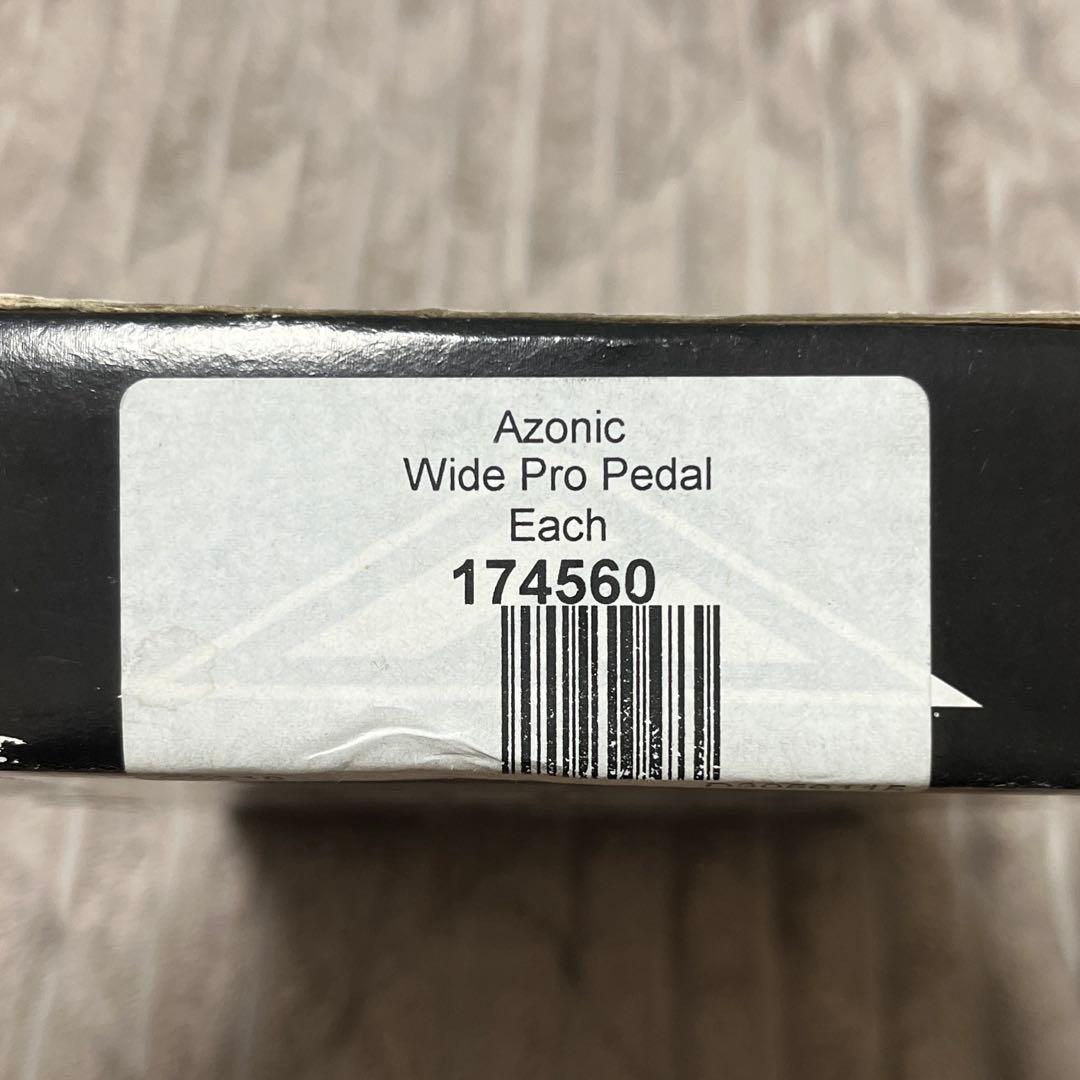 AZONIC フラット ペダル OLD MTB ブルーラグ