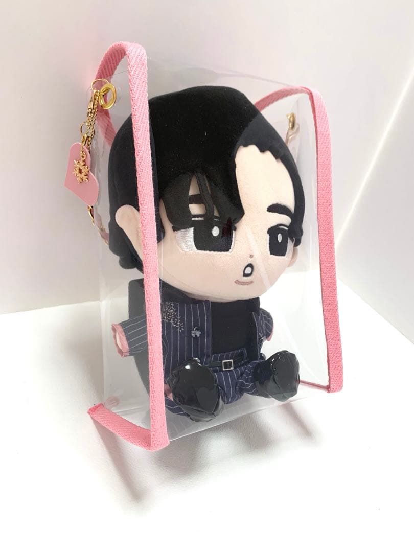 びび。在庫整理中即購入NGプロフ確認必須　BIGすのチルポーチお座りピンク